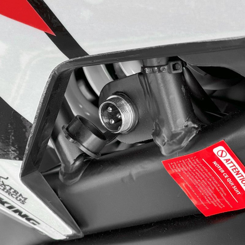 Moto enfant électrique lithium NRJ 1000W 12/10 Bleu — photo 3