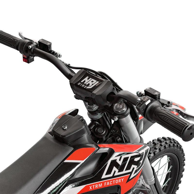 Moto enfant électrique lithium NRJ 1000W 12/10 Bleu — photo 5