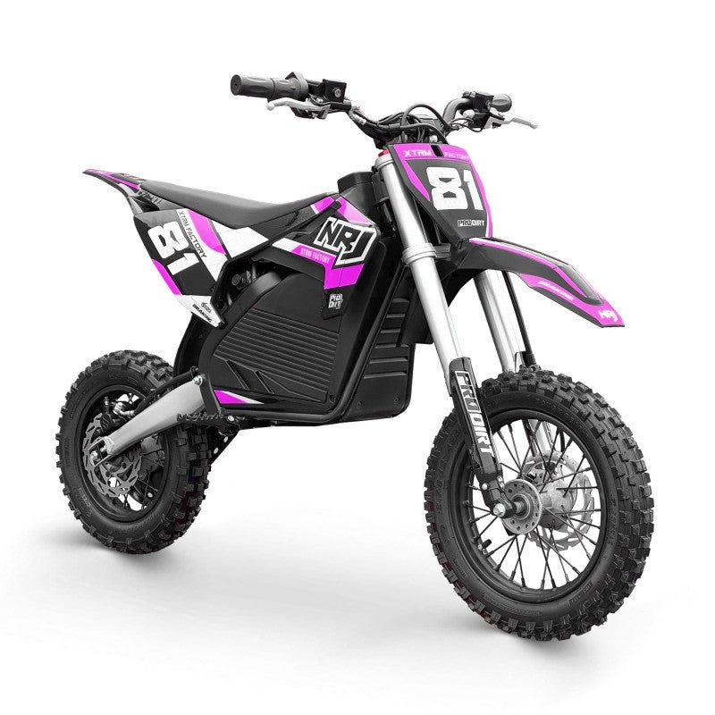 Moto enfant électrique lithium NRJ 1000W 12/10 Bleu — photo 9