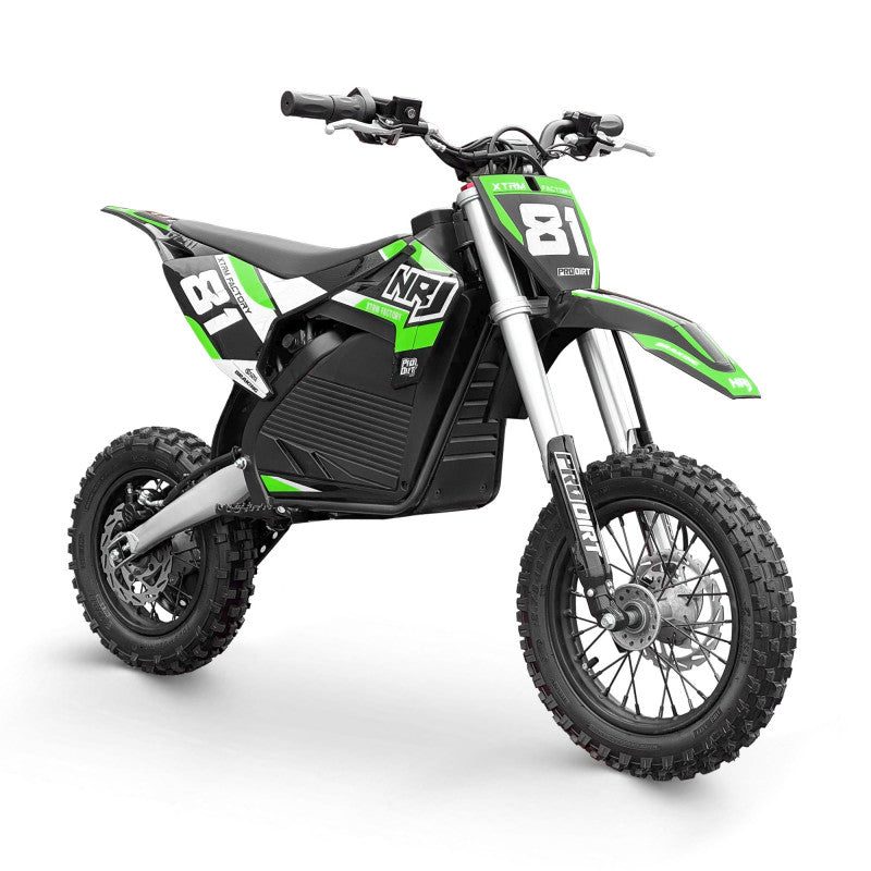 Moto enfant électrique lithium NRJ 1000W 12/10 Bleu — photo 10