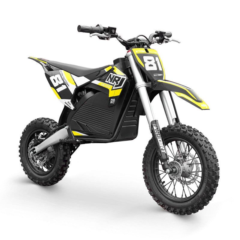 Moto enfant électrique lithium NRJ 1000W 12/10 Bleu — photo 12