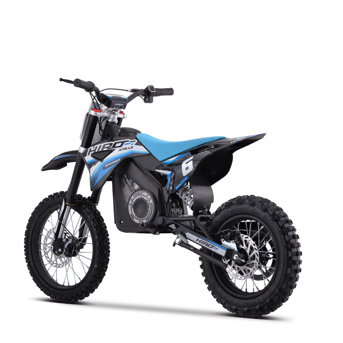 Dirt bike enfant électrique hiro rocket 1600 brushless Bleu — photo 3