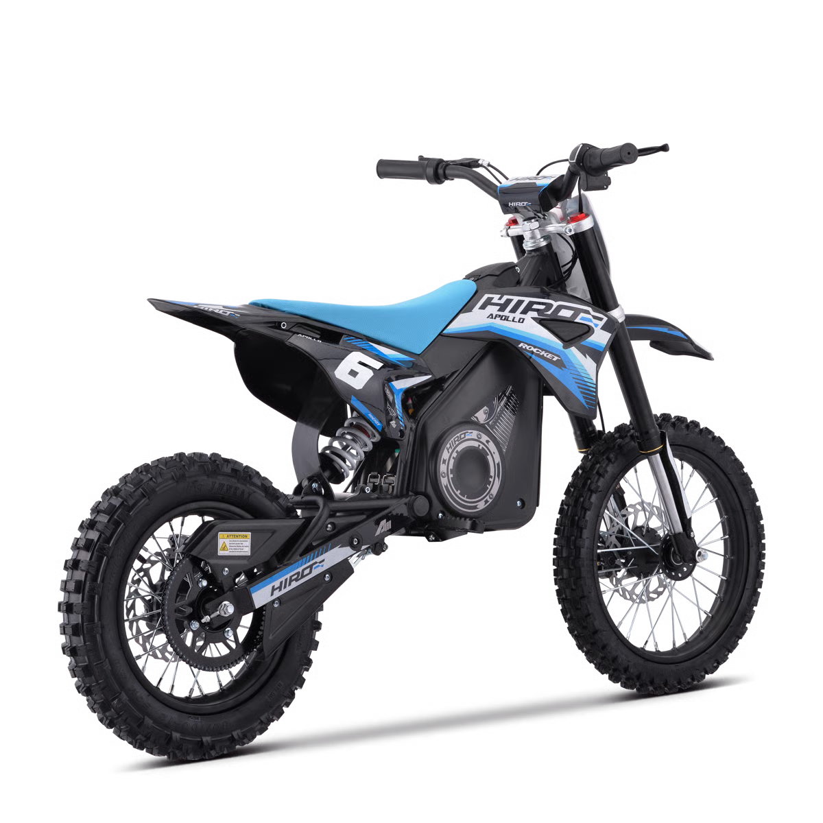 Dirt bike enfant électrique hiro rocket 1600 brushless Bleu — photo 10
