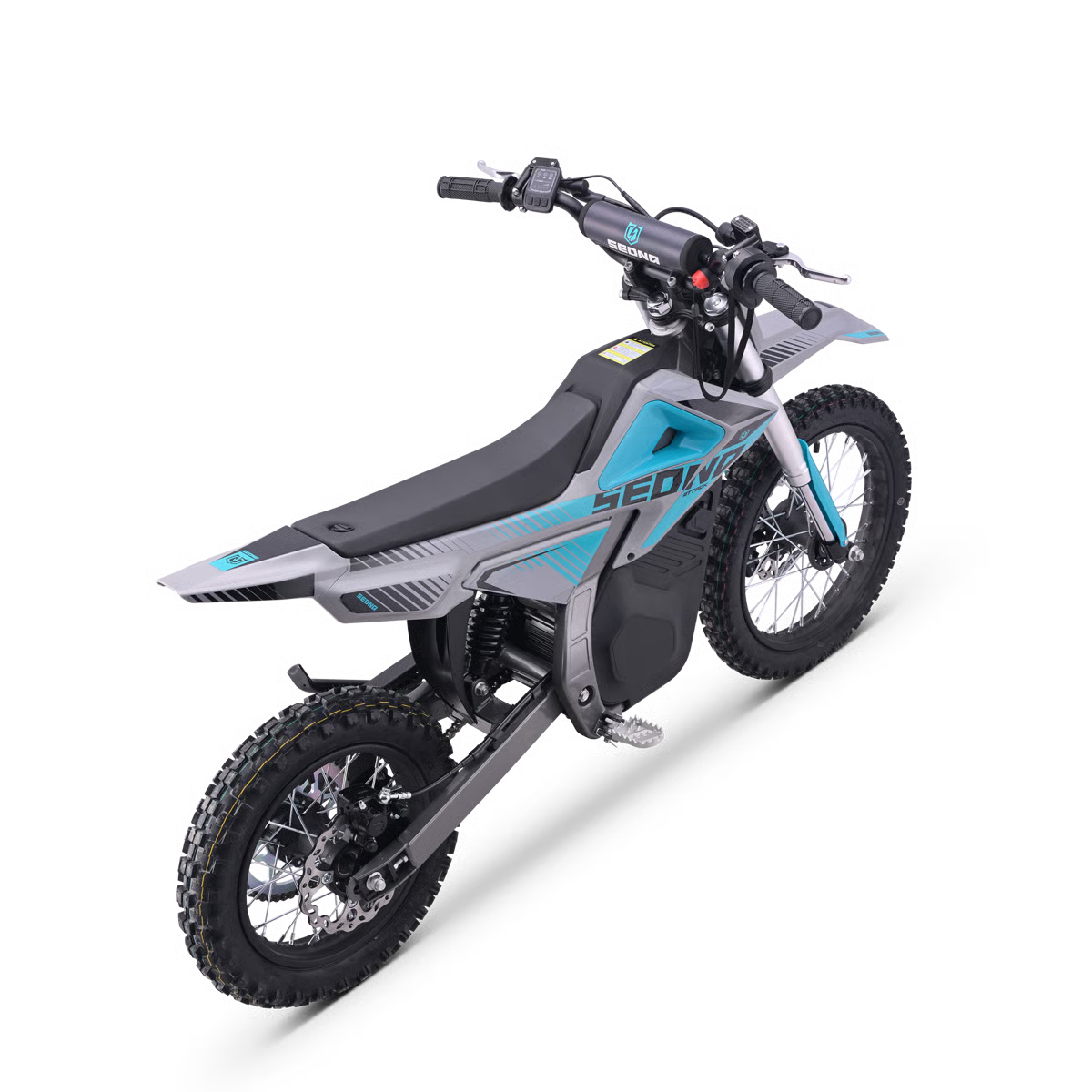 Dirt bike enfant électrique sedna attack 1200 Bleu — photo 2