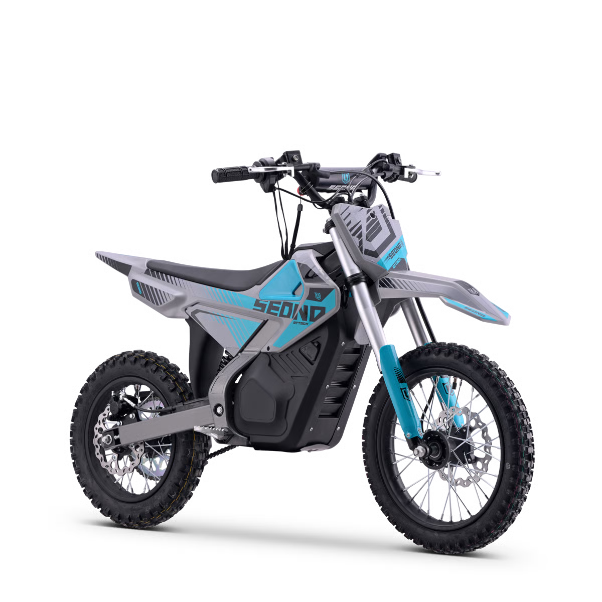 Dirt bike enfant électrique sedna attack 1200 Bleu — photo 8