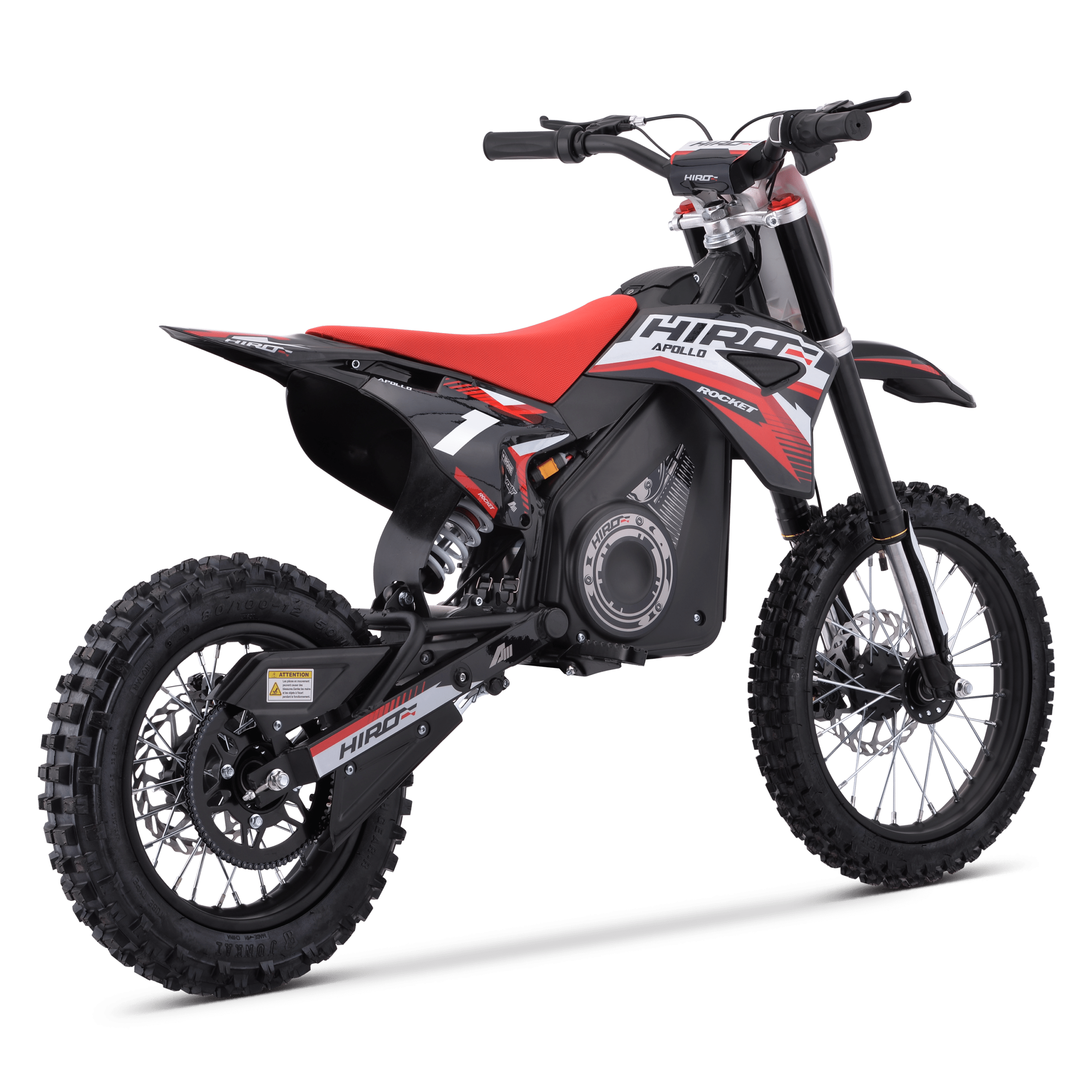 Dirt bike enfant électrique hiro rocket 1000w 2024 — photo 4