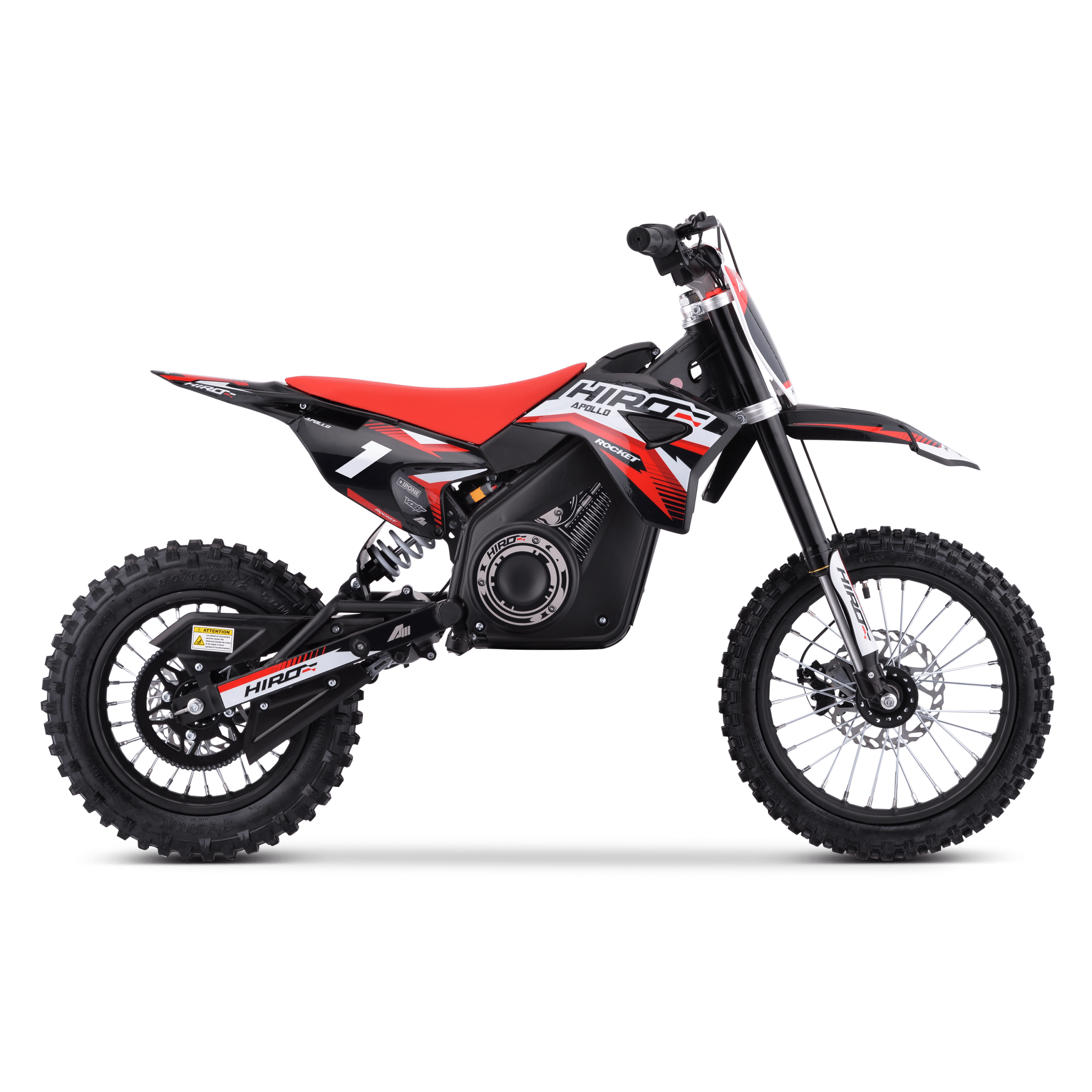 Dirt bike enfant électrique hiro rocket 1000w 2024 — photo 5