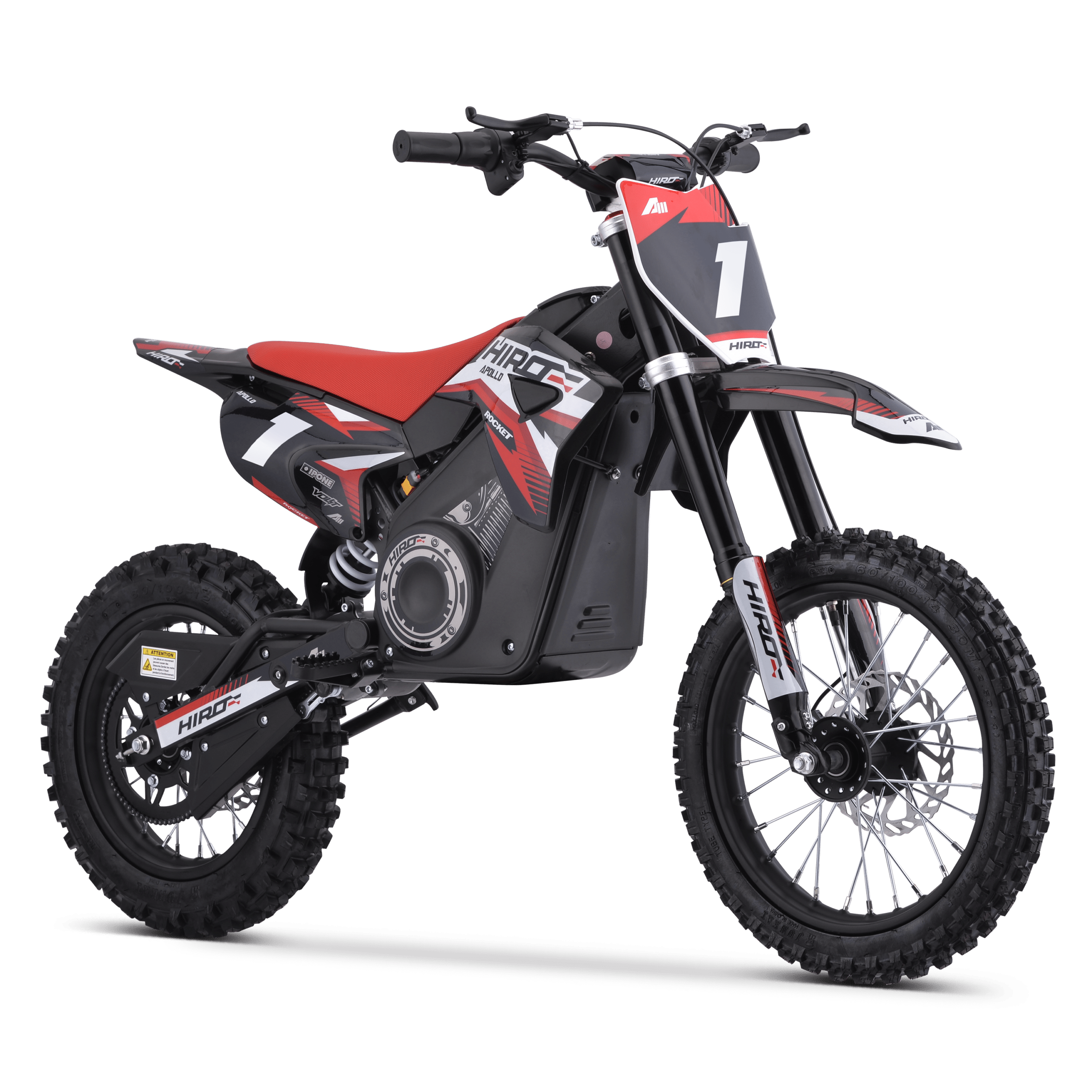 Dirt bike enfant électrique hiro rocket 1000w 2024 — photo 6