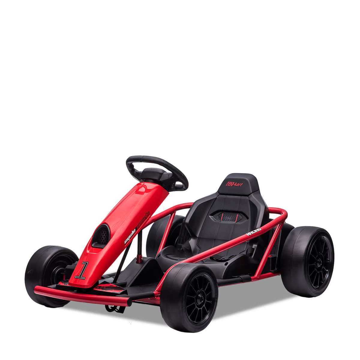 Karting électrique enfant f1 racer 24v Rouge — photo 2
