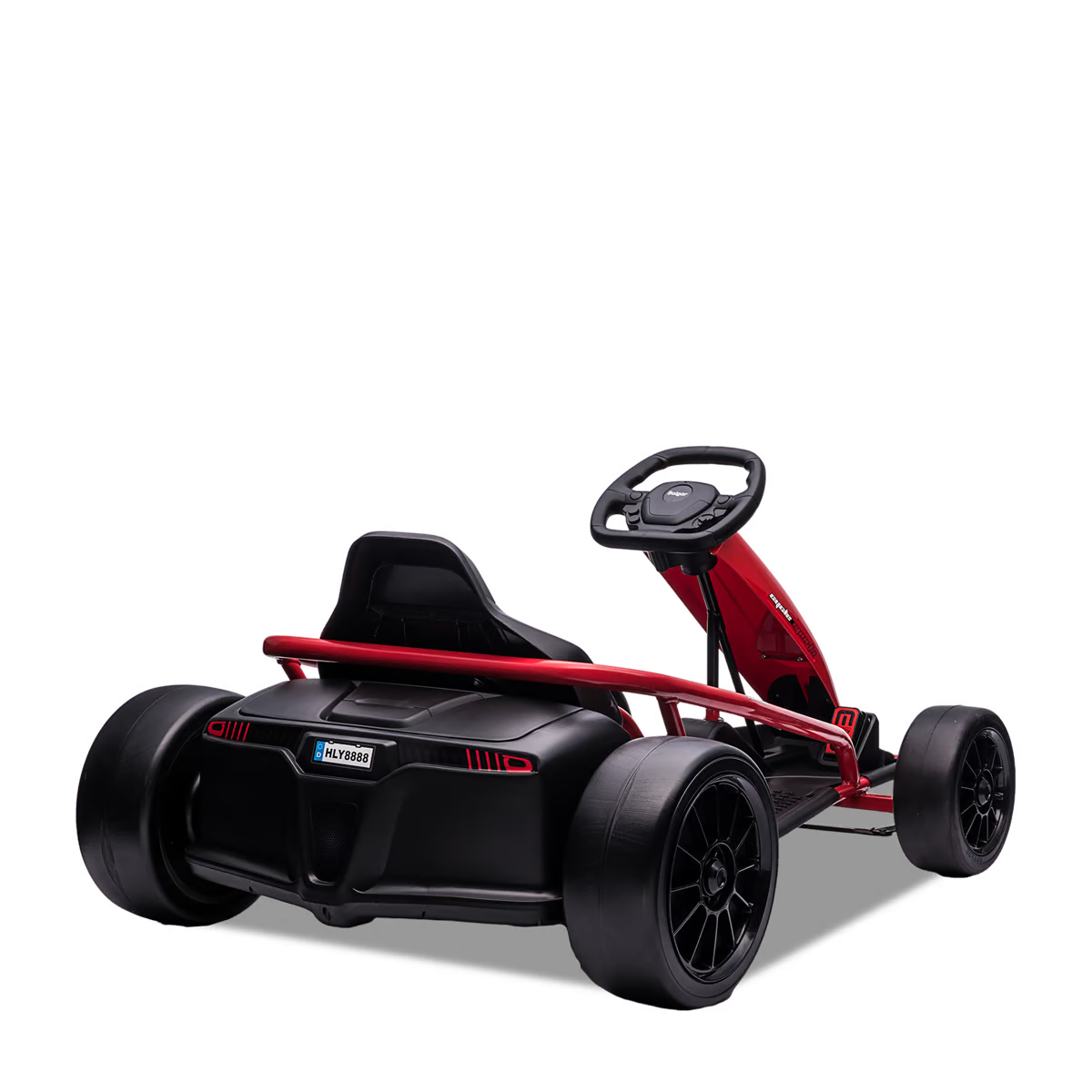 Karting électrique enfant f1 racer 24v Rouge — photo 4