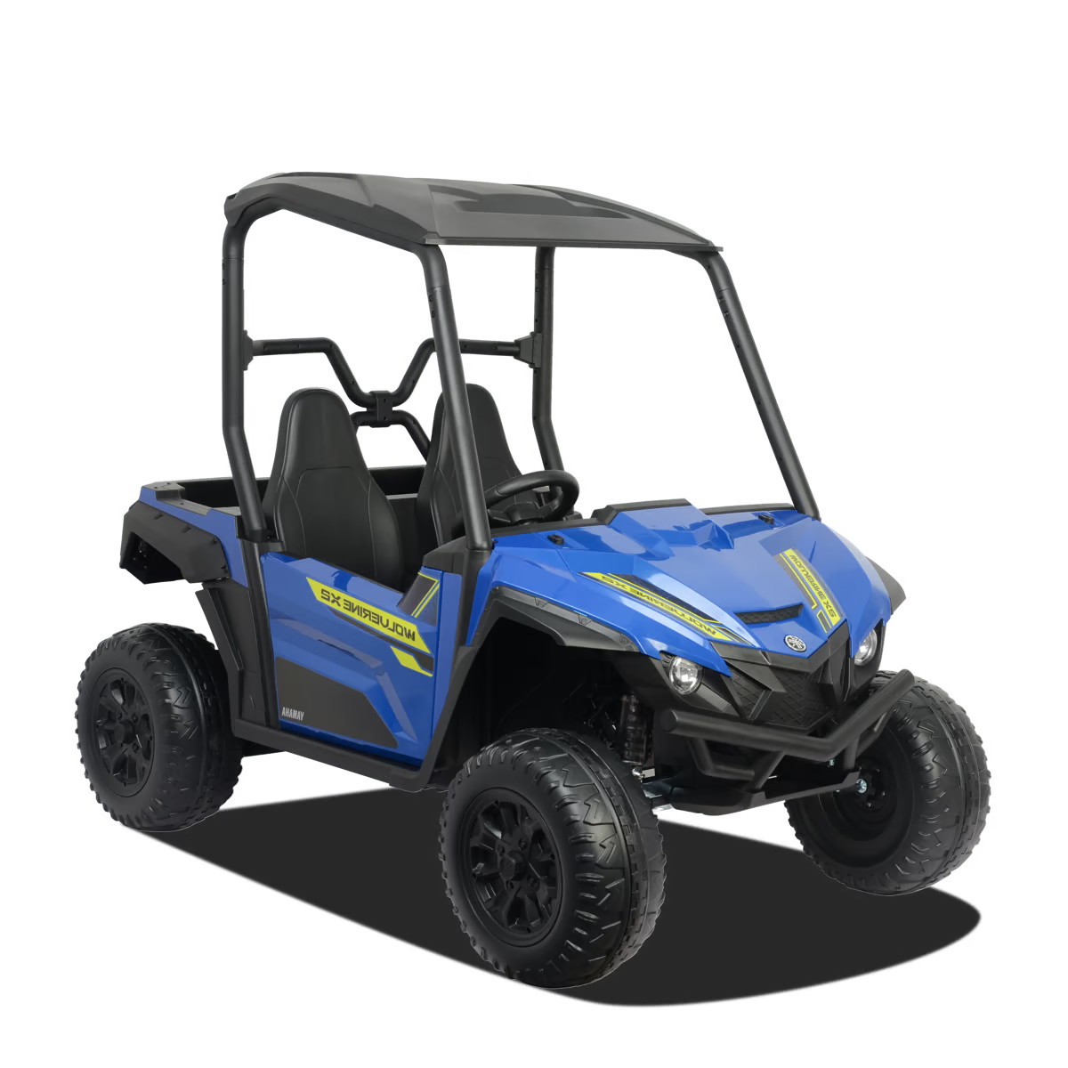 Buggy électrique enfant Yamaha Wolverine X2 Beige — photo 5