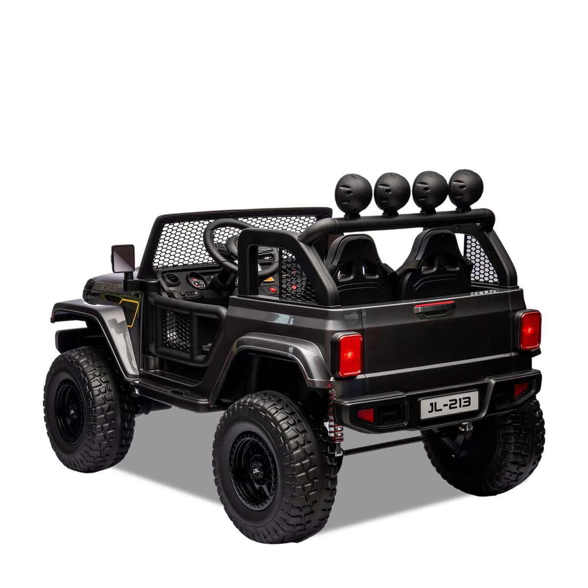 Voiture électrique enfant jeep geoland v2 24v Noir — photo 5