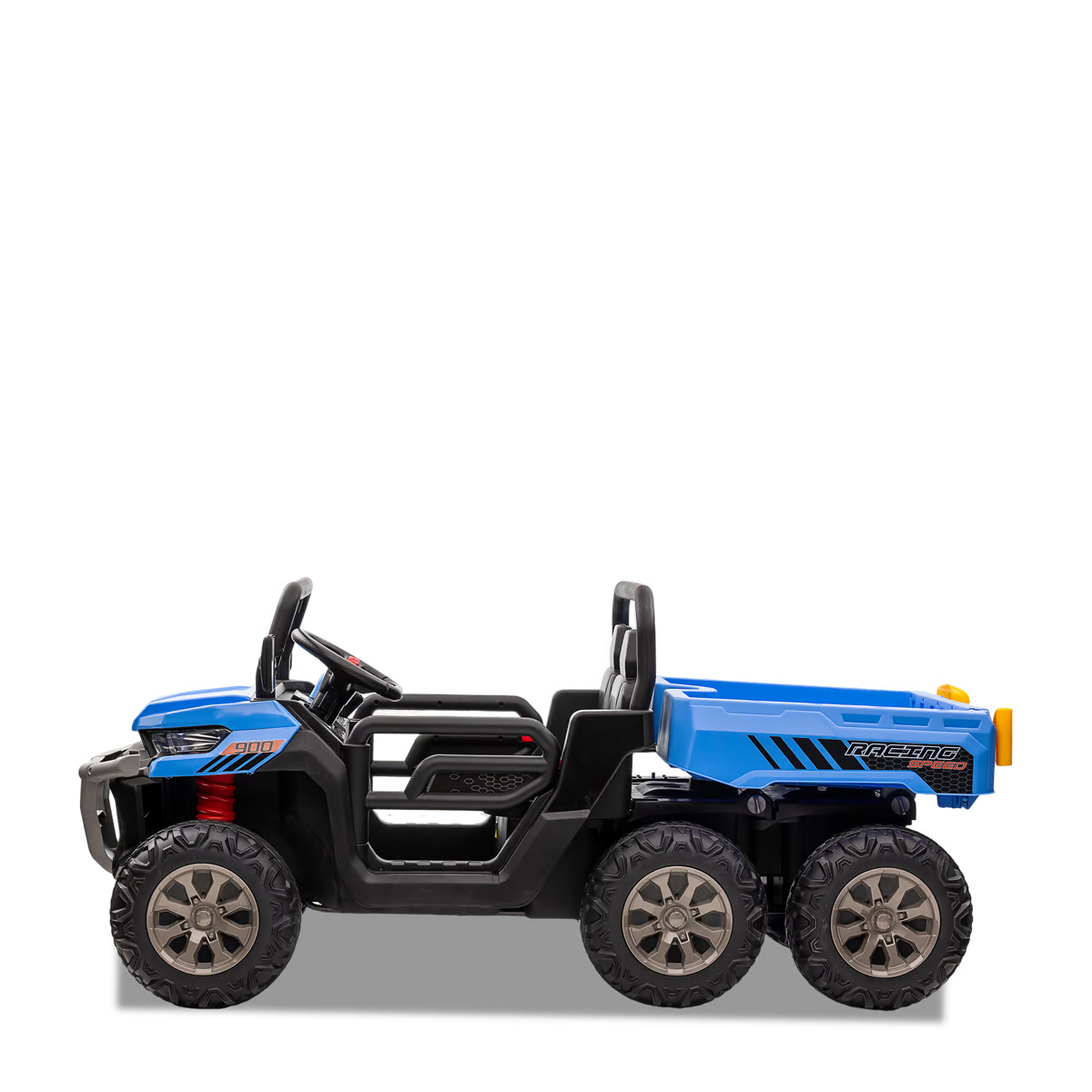 Tracteur enfant 6x6 avec benne basculante électrique Bleu — photo 5