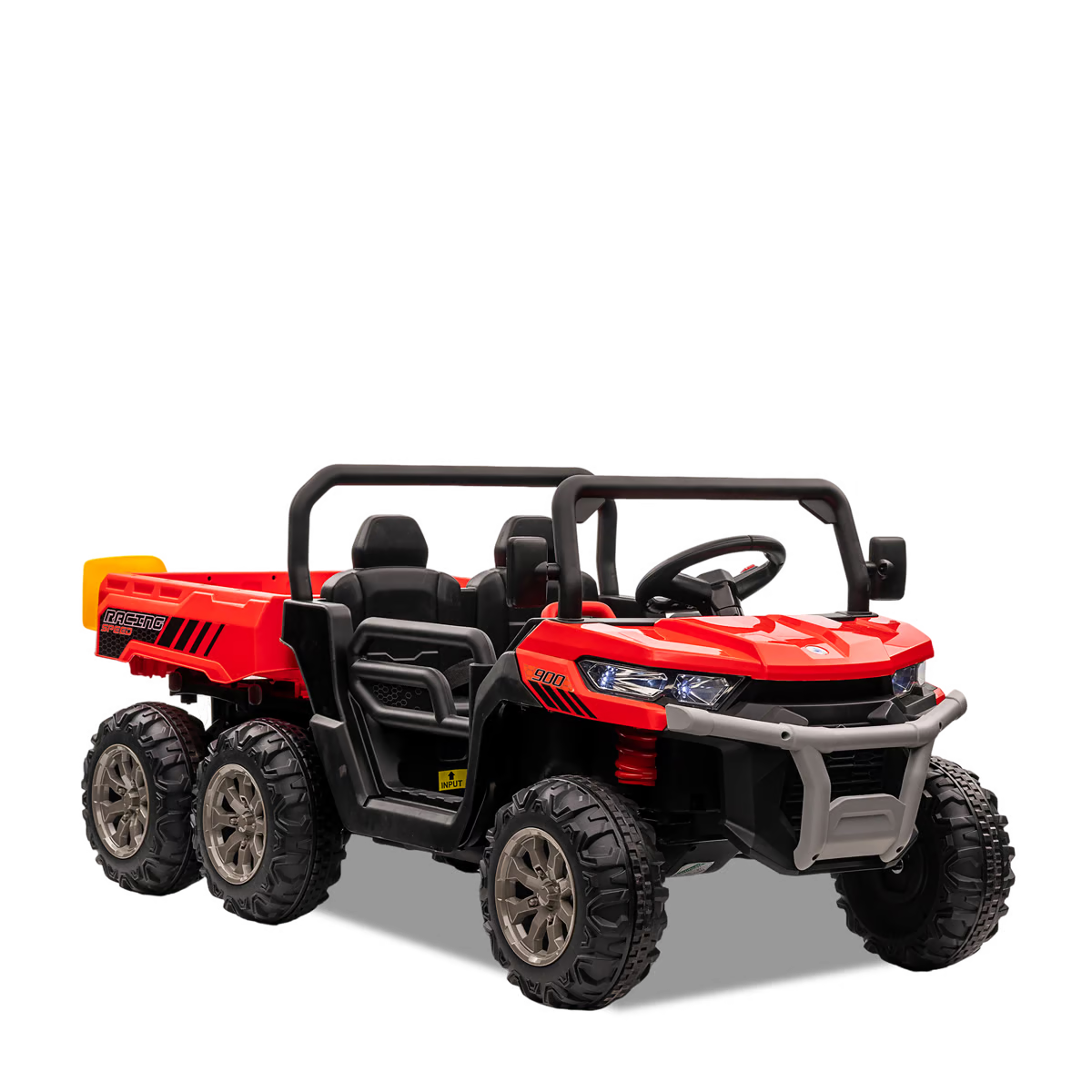 Tracteur enfant 6x6 avec benne basculante électrique Bleu — photo 7