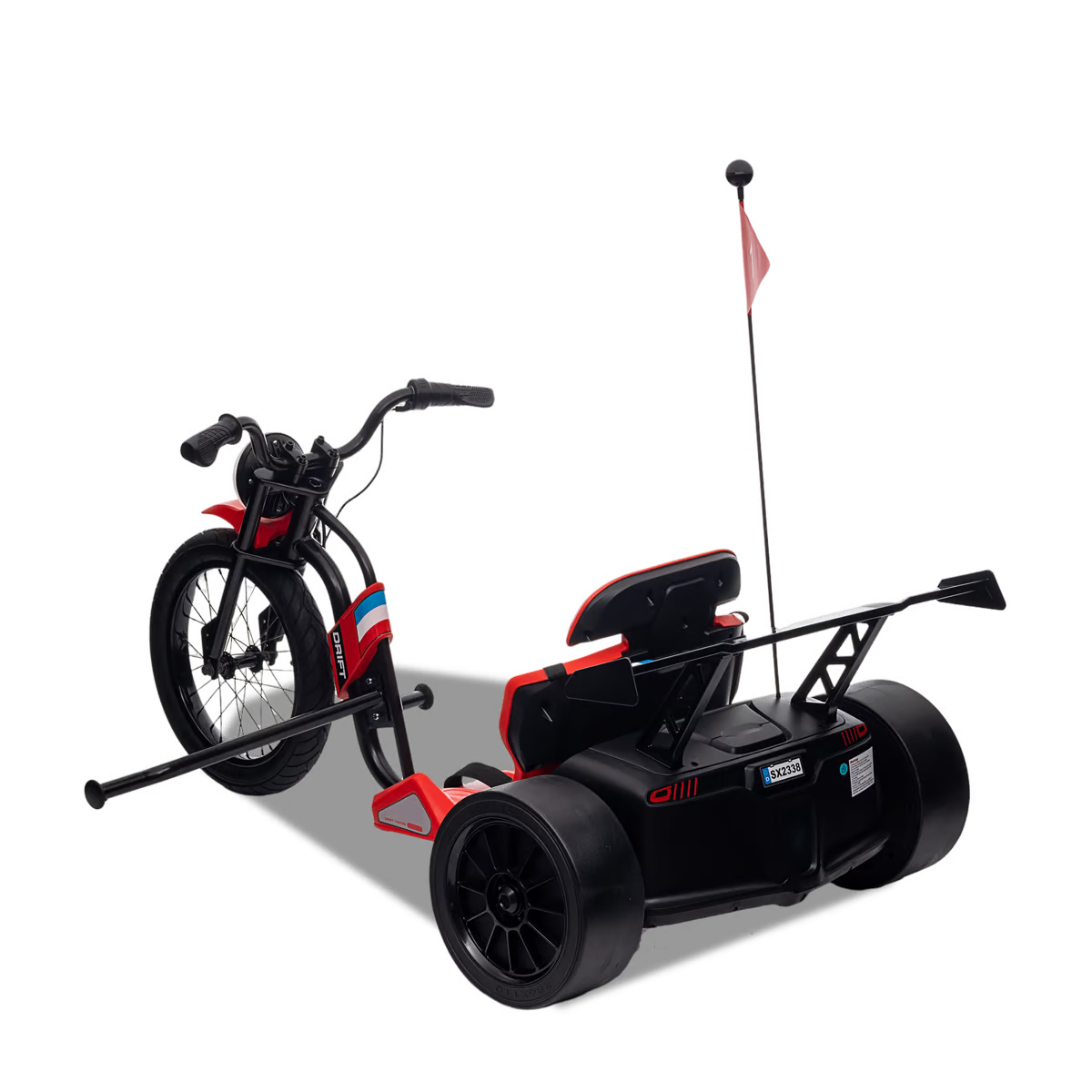Karting électrique enfant drift trike 24v Rouge — photo 4
