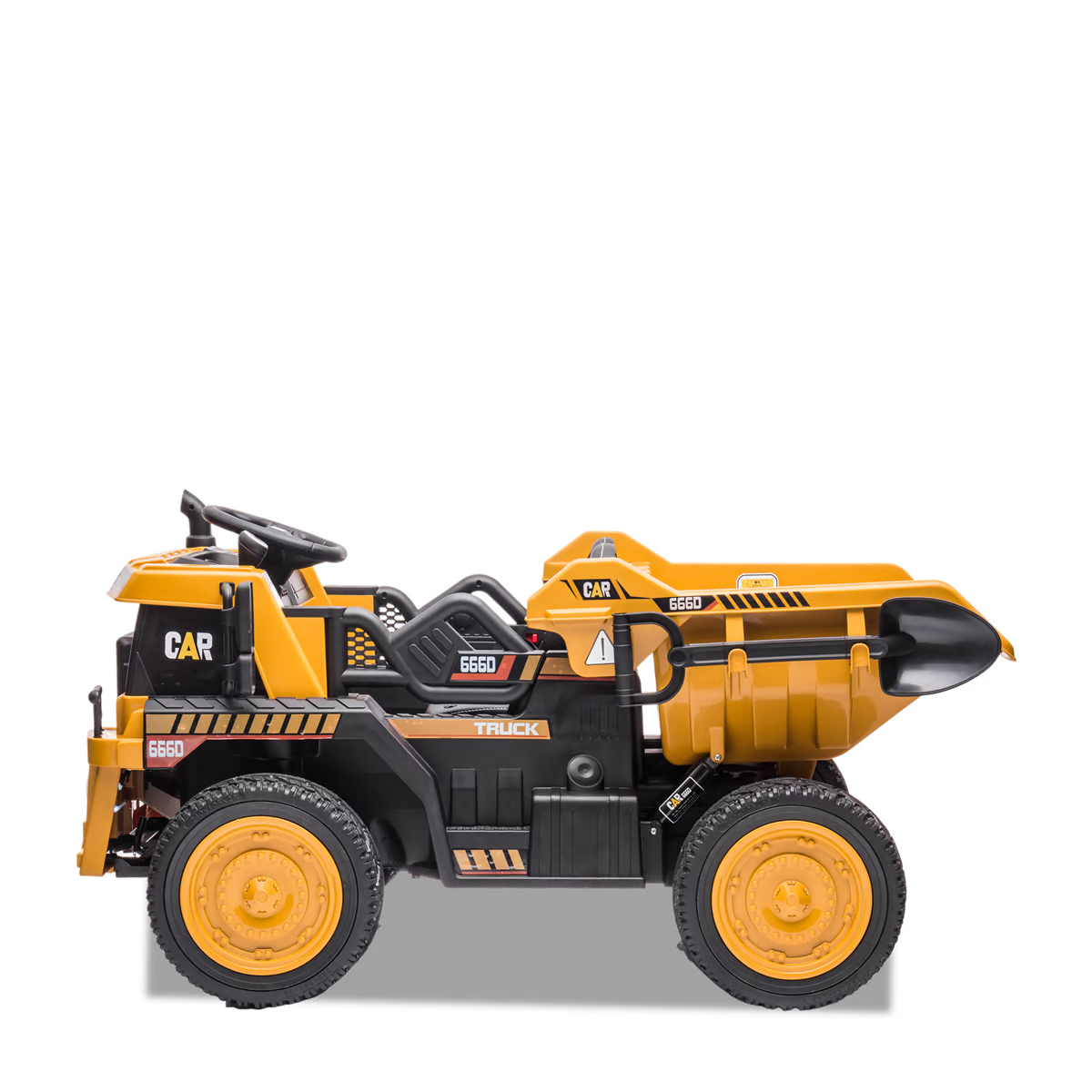 Camion de chantier électrique enfant xl avec benne 12v Orange — photo 7