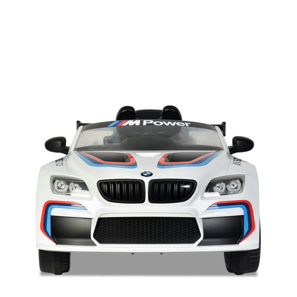 Voiture électrique enfant bmw m6 gt3 Blanc — photo 3
