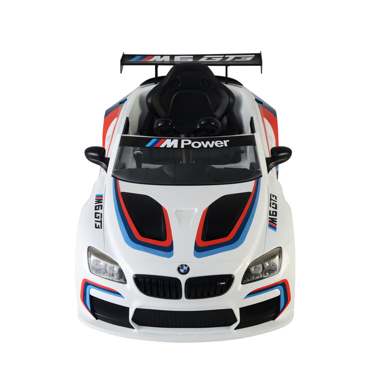 Voiture électrique enfant bmw m6 gt3 Blanc — photo 5