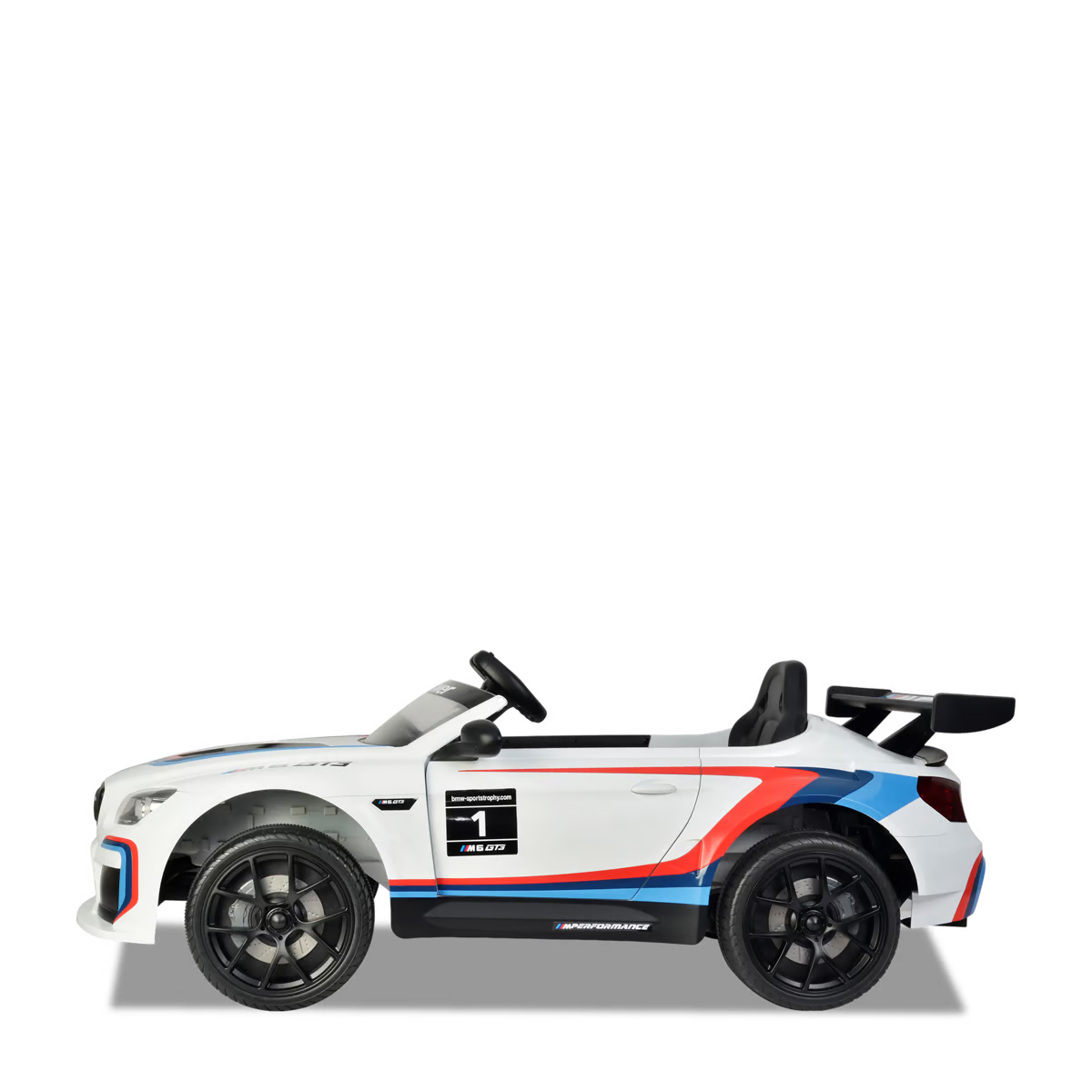 Voiture électrique enfant bmw m6 gt3 Blanc — photo 7