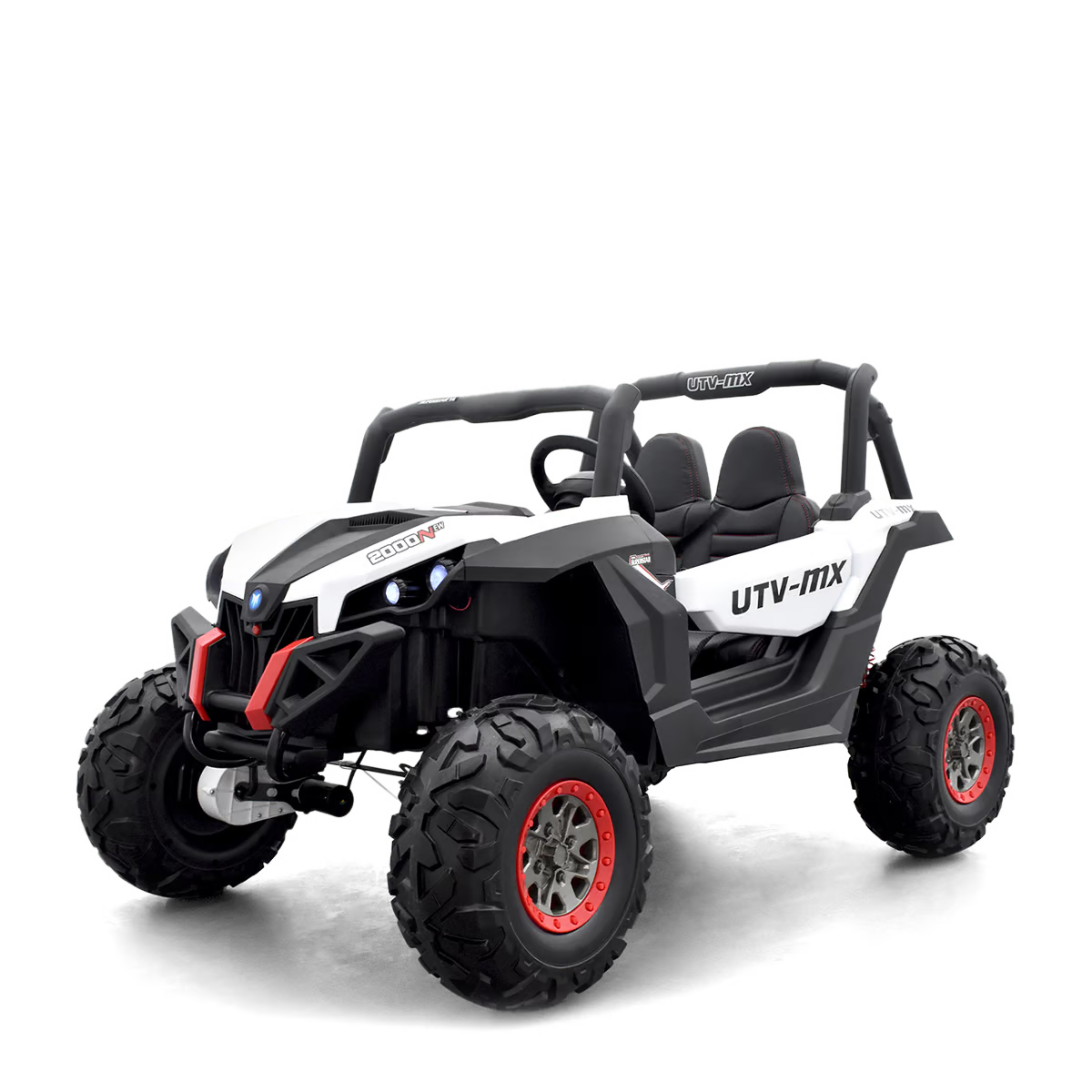 Buggy électrique enfant raptor 4wd Blanc — photo 2