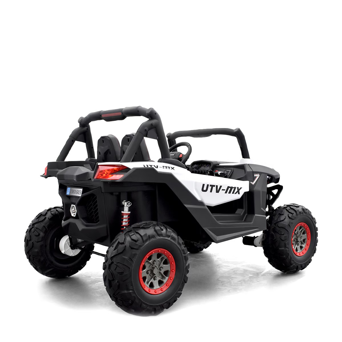 Buggy électrique enfant raptor 4wd Blanc — photo 5