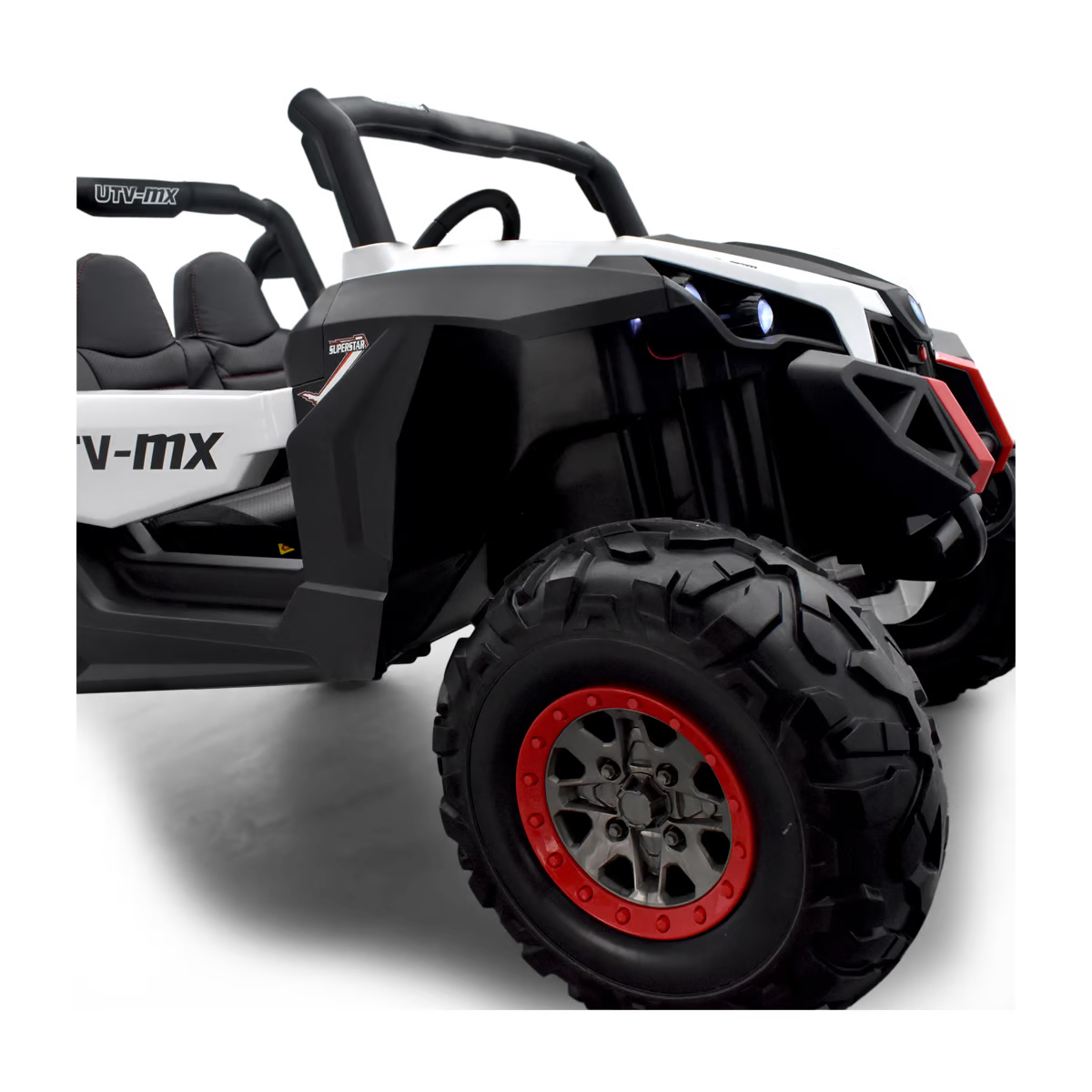 Buggy électrique enfant raptor 4wd Blanc — photo 9