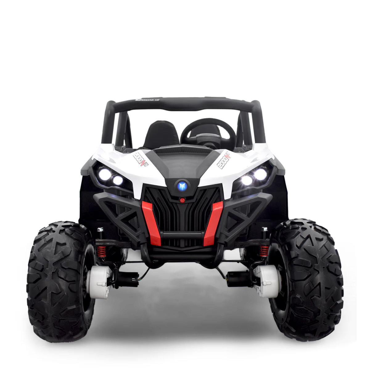 Buggy électrique enfant raptor 4wd Blanc — photo 10