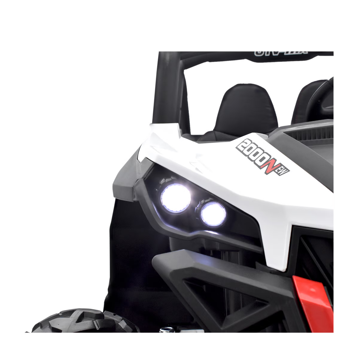 Buggy électrique enfant raptor 4wd Blanc — photo 11