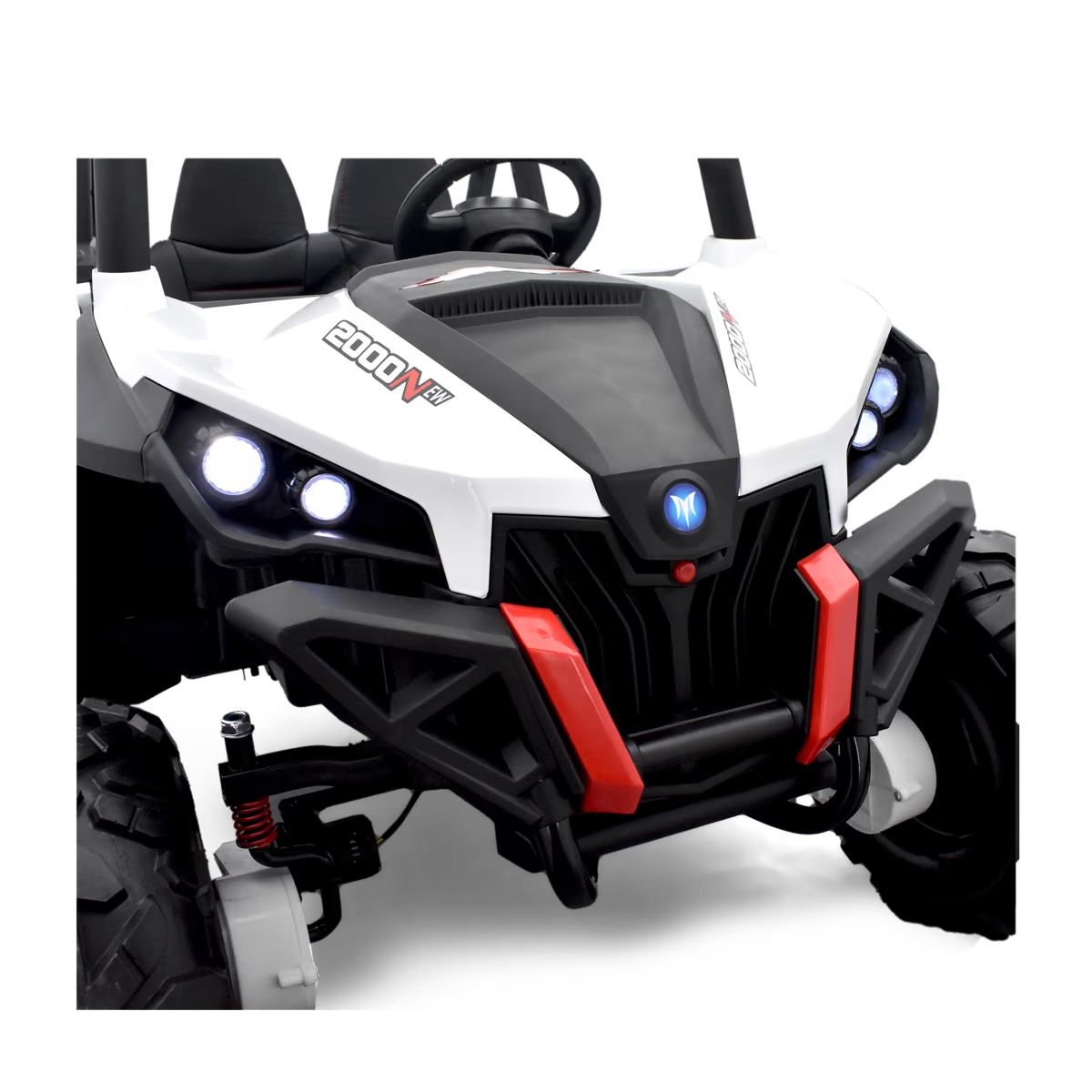 Buggy électrique enfant raptor 4wd Blanc — photo 12