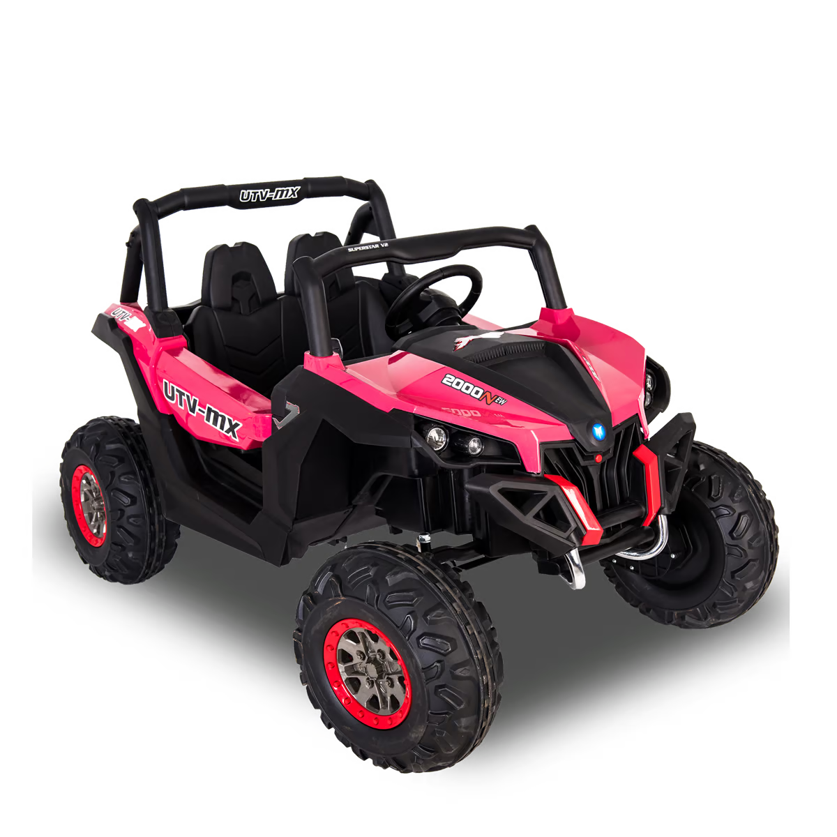 Buggy électrique enfant raptor 4wd Blanc — photo 15