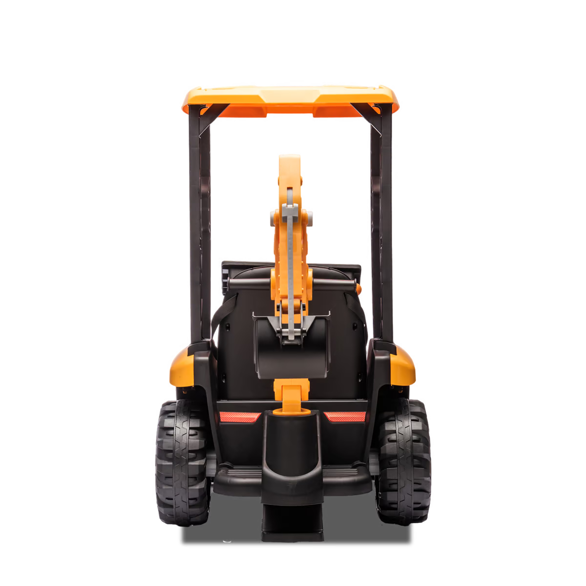 Tractopelle électrique enfant jcb 12v Jaune — photo 3
