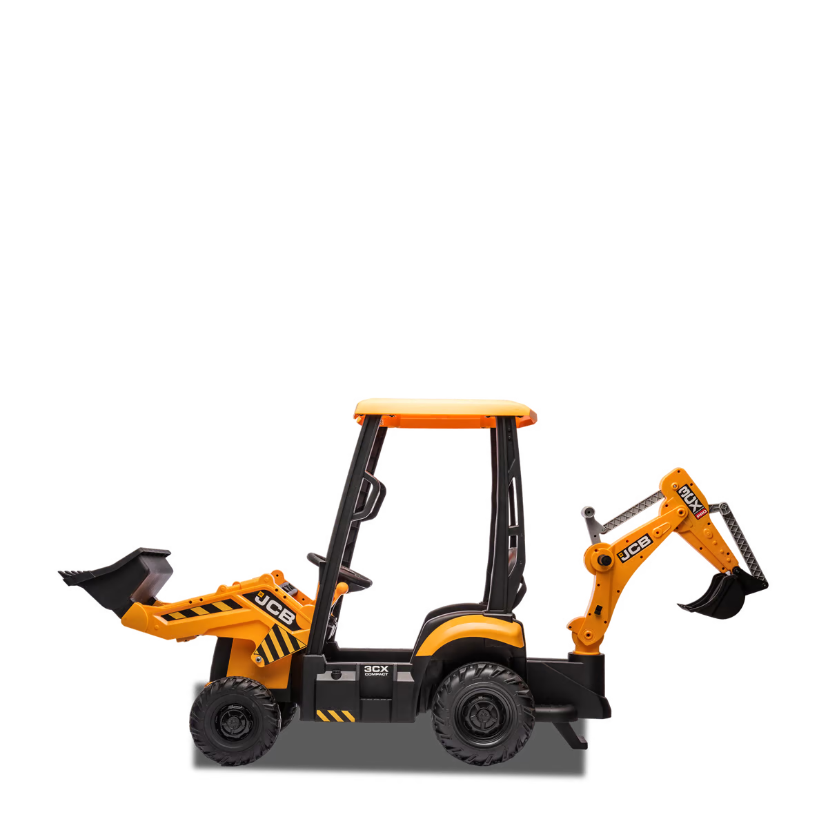 Tractopelle électrique enfant jcb 12v Jaune — photo 4