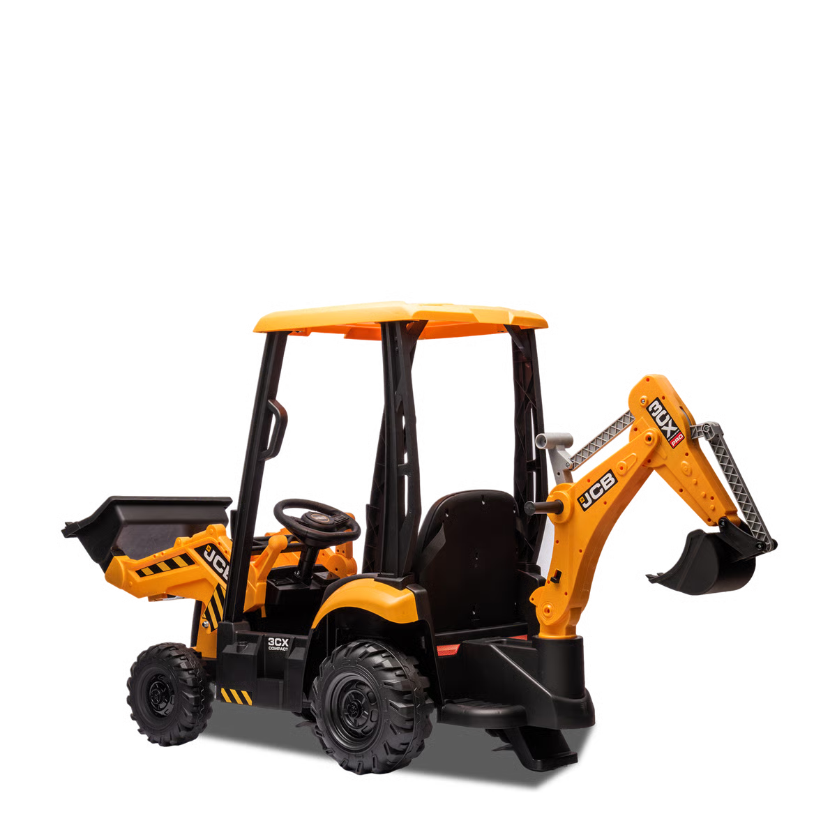 Tractopelle électrique enfant jcb 12v Jaune — photo 5
