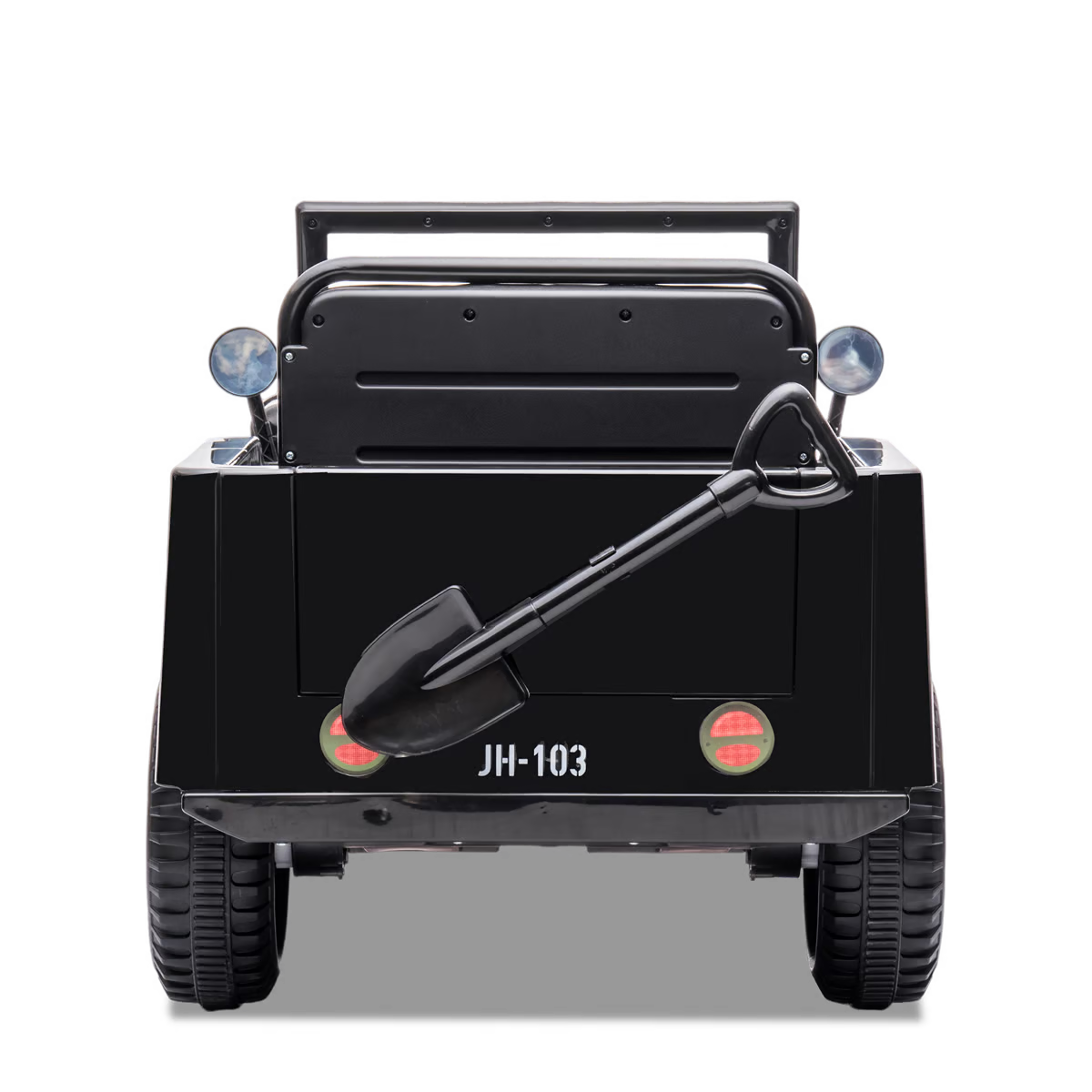 Voiture enfant électrique jeep willys 1 place Noir — photo 4
