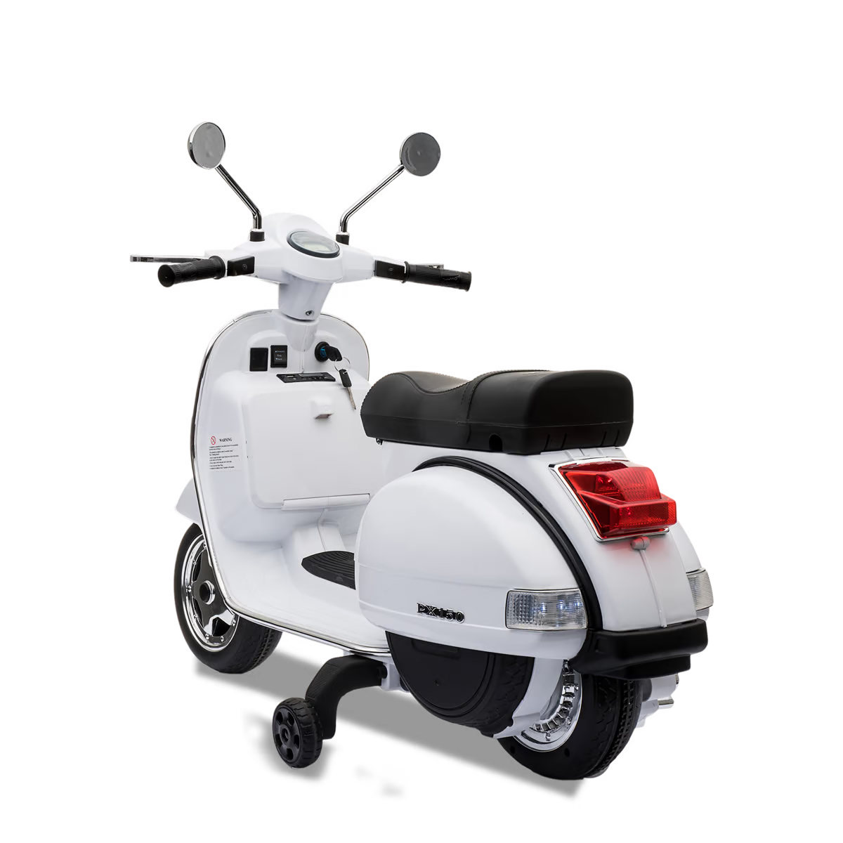 Scooter électrique enfant piaggio vespa px150 Blanc — photo 5