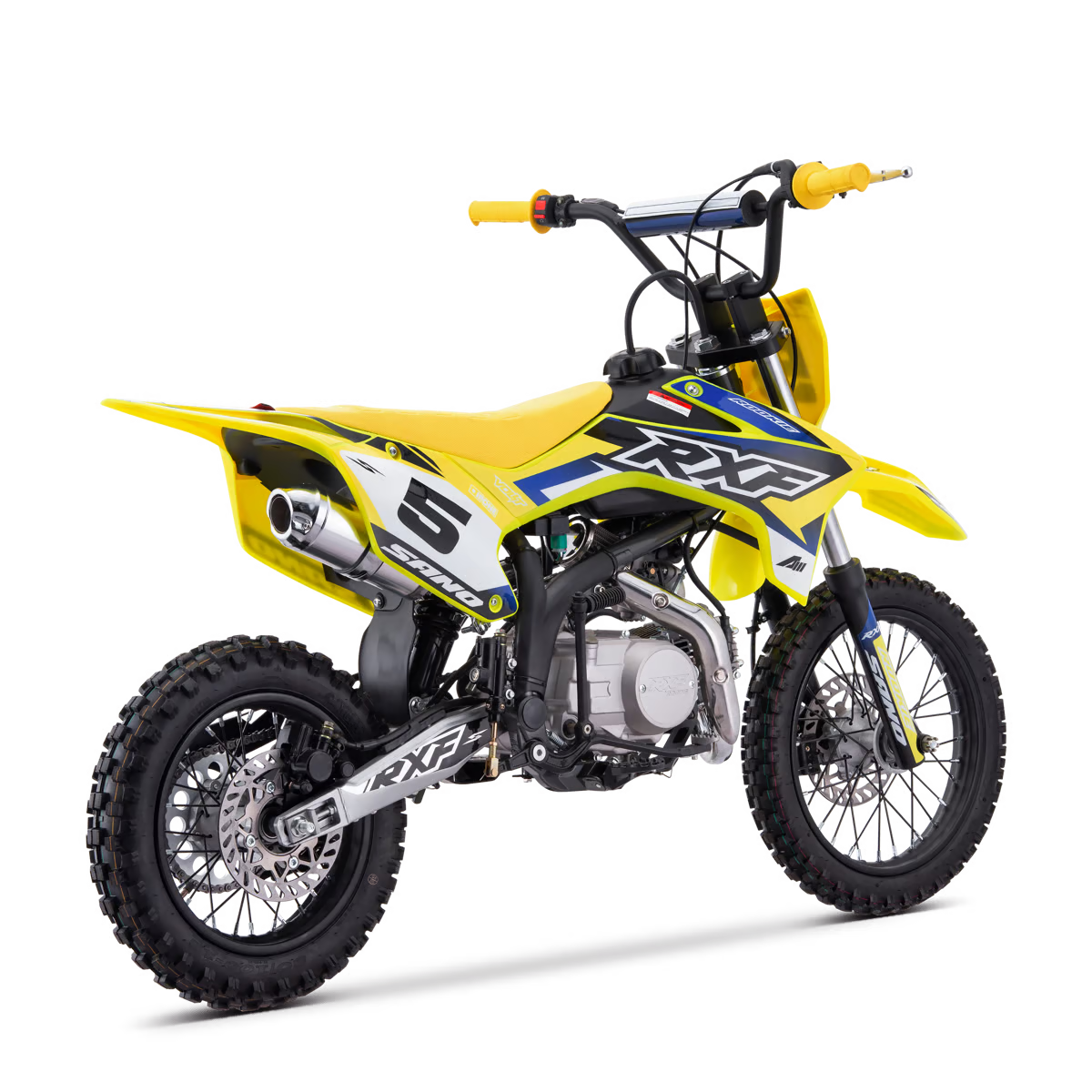 Dirt bike sano rxf rookie 125cc jaune — photo 2