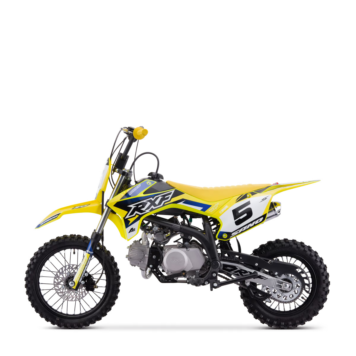 Dirt bike sano rxf rookie 125cc jaune — photo 4
