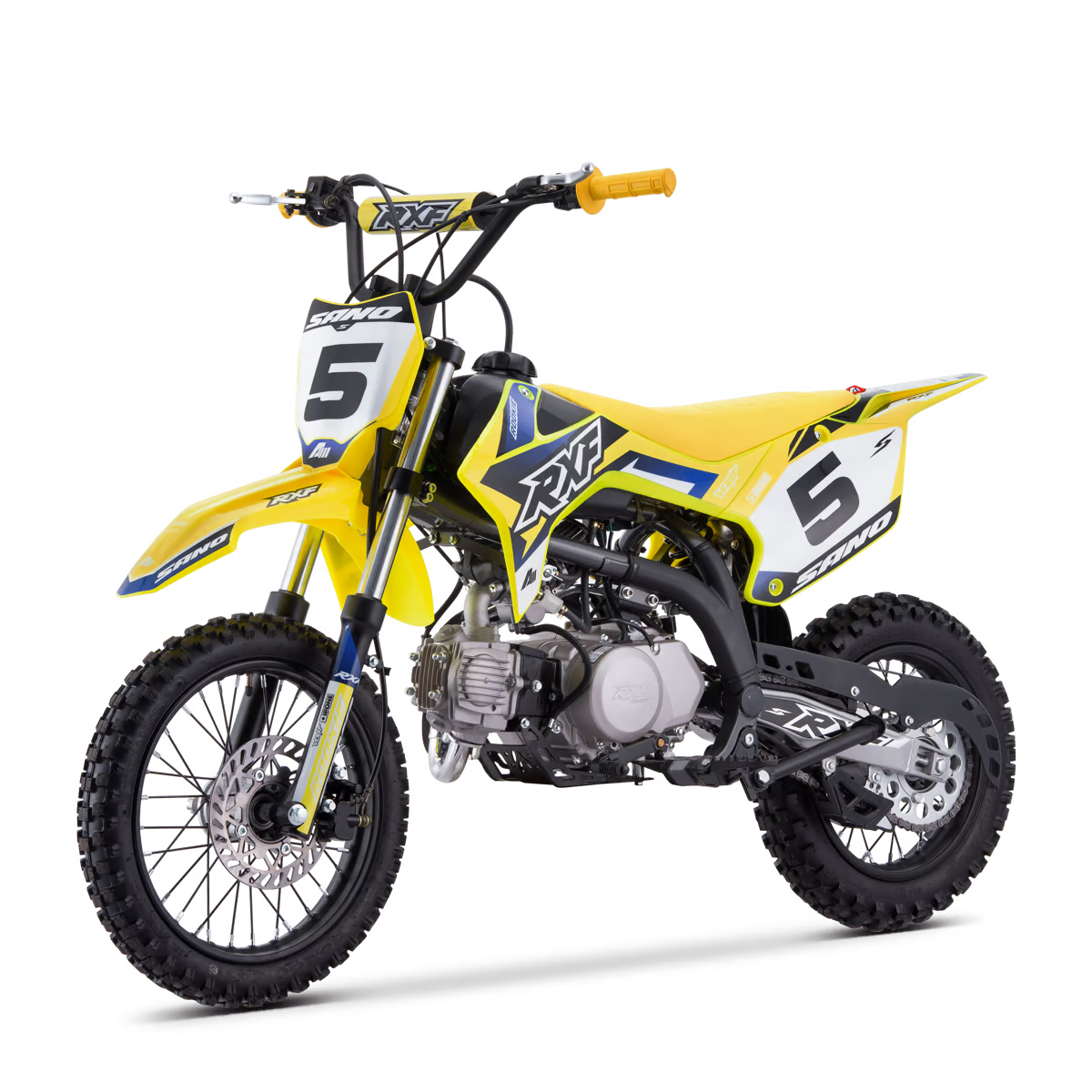 Dirt bike sano rxf rookie 125cc jaune — photo 5