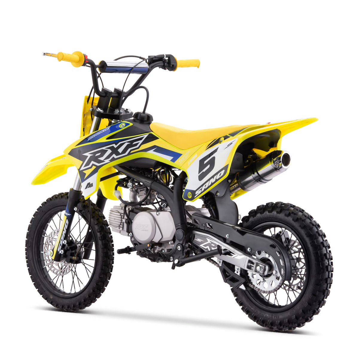 Dirt bike sano rxf rookie 125cc jaune — photo 6