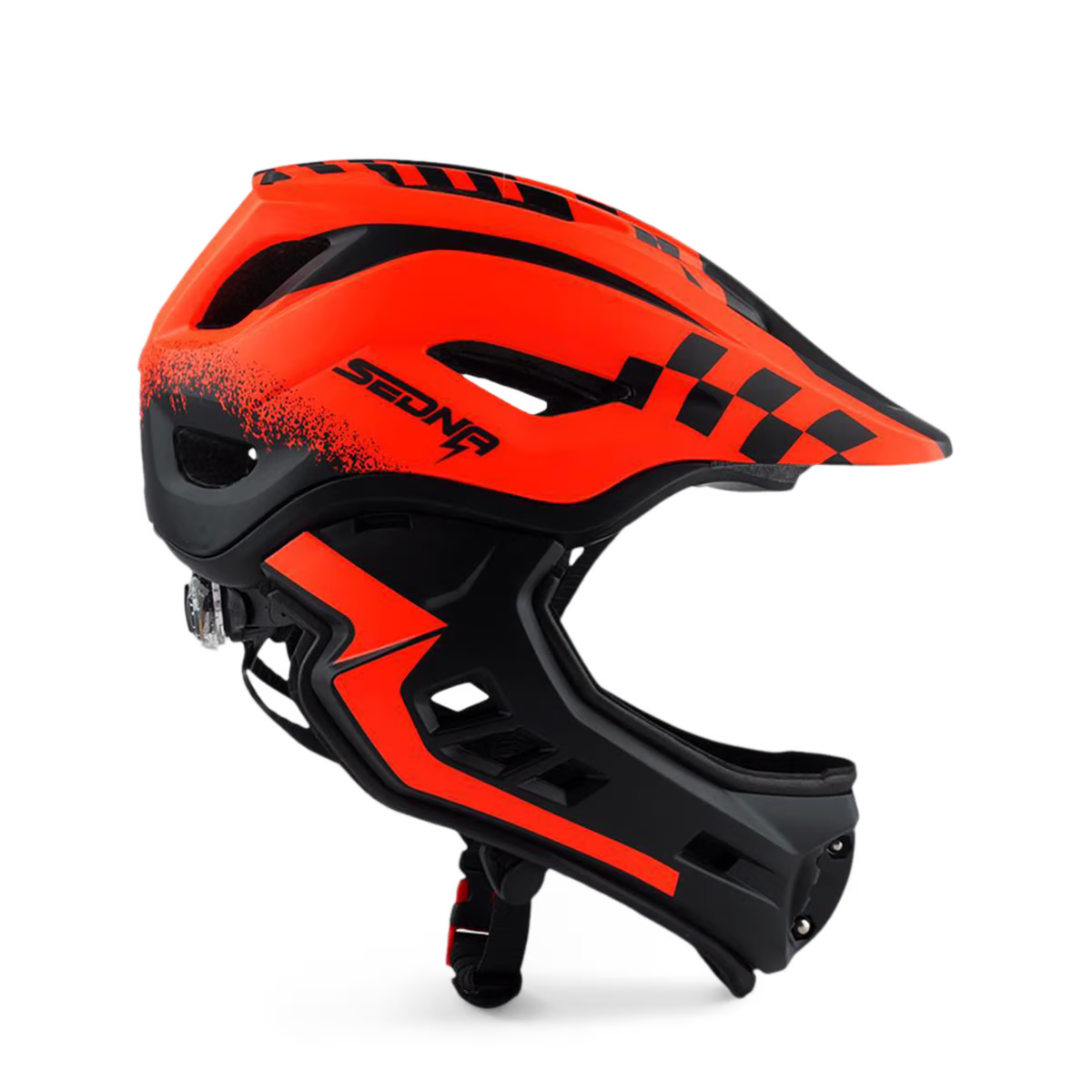 Casque sedna enfant 48-53cm Rouge — photo 2