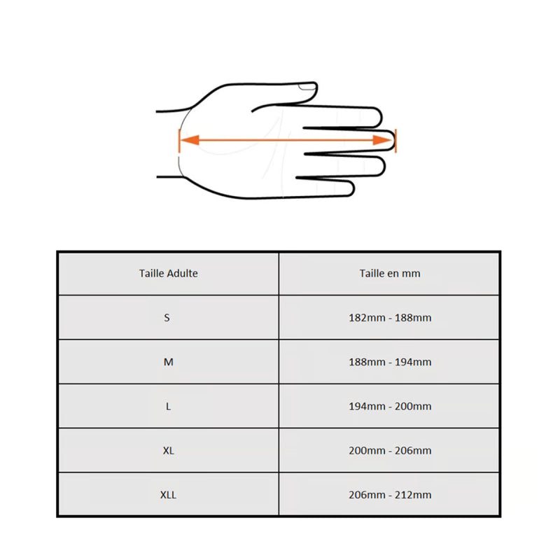 Gants cross Orange — photo 3