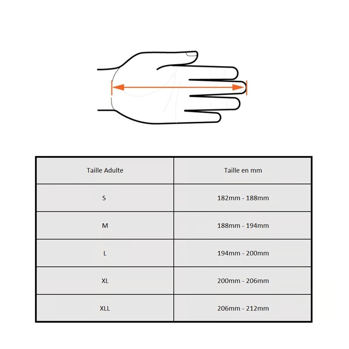 Gants cross Rouge — photo 3
