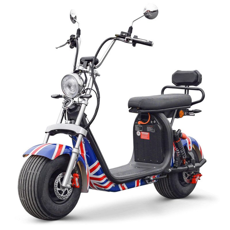 Scooter électrique homologué Citycoco 1500W — photo 2