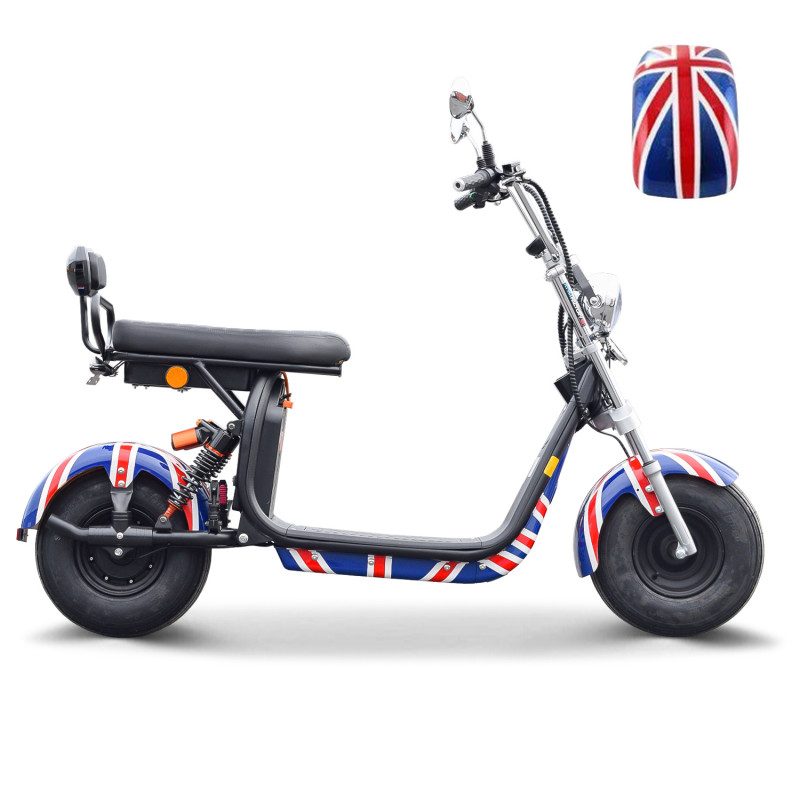 Scooter électrique homologué Citycoco 1500W — photo 3
