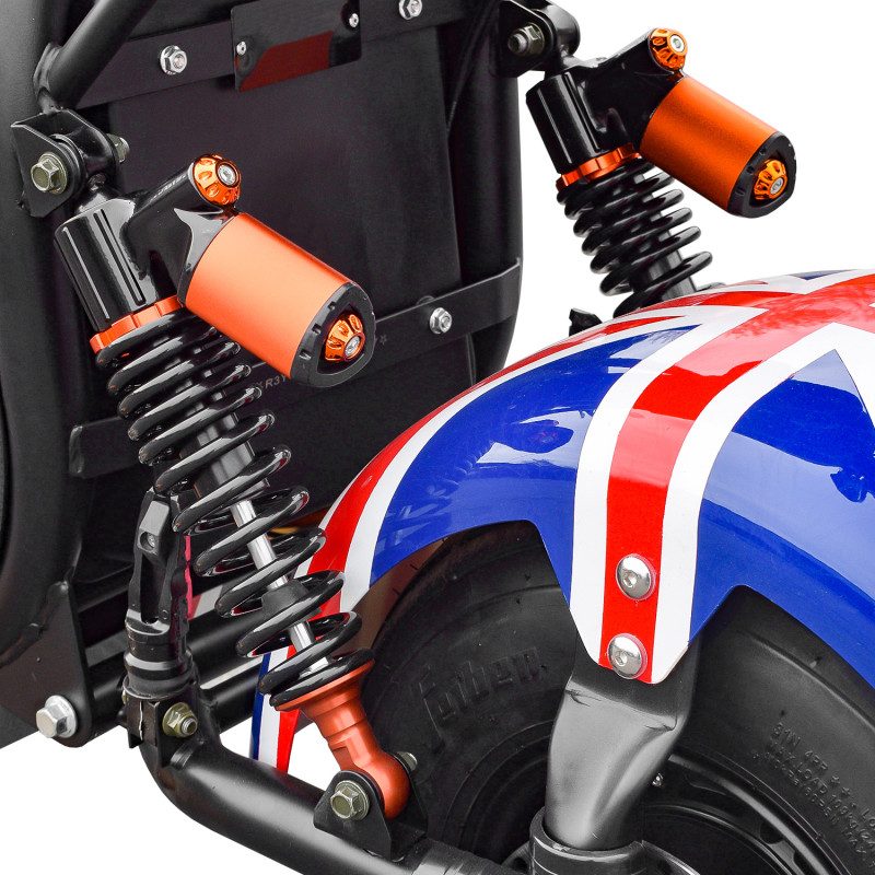 Scooter électrique homologué Citycoco 1500W — photo 9