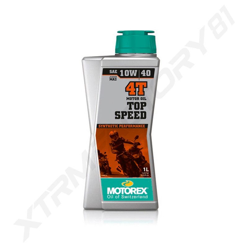 Huile moteur Motorex Top Speed 4T 10W40 – 1 L — photo 2