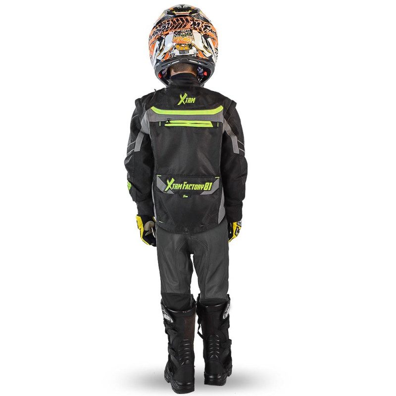 Blouson moto enfant enduro / route XTRM Factory 81 — photo 2
