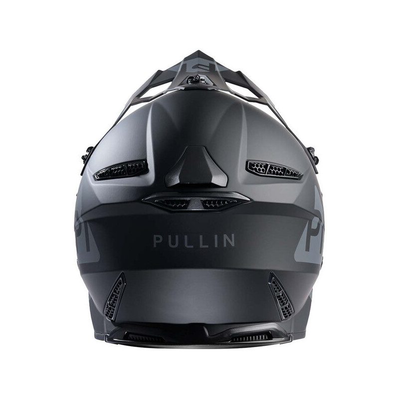 Casque cross Pull In Solid noir — photo 4